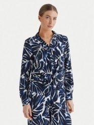 ONLY Koszula Nova 15284332 Granatowy Regular Fit. Niebieskie koszule Only, s, bez wzorów, z wiskozy, bez kołnierzyka, bez ramiączek. Za 139.99 zł.