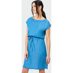 Sukienka z lyocellu. Sukienki Greenpoint, bez wzorów, z lyocellu, bez kołnierzyka, bez ramiączek. Za 59.99 zł.