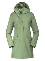 Schöffel Parka "Orlangen" w kolorze jasnozielonym rozmiar: 48. Zielone parki Schöffel, bez kaptura. Za 571.03 zł.