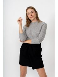 Perfect Cashmere Kaszmirowy sweter "Kylie" w kolorze jasnoszarym rozmiar: M. Szare swetry Perfect Cashmere, m, bez wzorów, z kaszmiru, bez ramiączek. Za 347.99 zł.