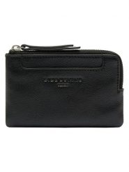 Liebeskind Berlin Skórzany portfel w kolorze czarnym - 13 x 8 cm rozmiar: onesize. Czarne portfele Liebeskind Berlin, bez wzorów, z materiału. Za 155.15 zł.