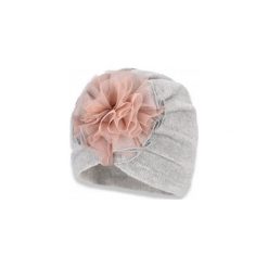 Czapka przejściowa. Czapki BROEL, z aplikacjami, z bawełny. W wyprzedaży za 39.90 zł.