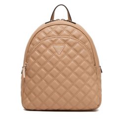 Plecak Guess. Brązowe plecaki Guess, z aplikacjami. Za 539.99 zł.