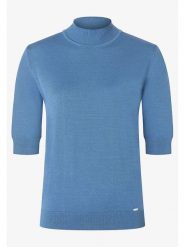 More & More Sweter w kolorze błękitnym rozmiar: 44. Niebieskie swetry More & More, s, bez wzorów, z wiskozy, bez ramiączek. Za 152.98 zł.