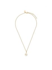 Coach Naszyjnik Signature Coin Pearl Pendant Necklace 37440611GLD107 Złoty. Żółte naszyjniki Coach, metalowe. Za 349.99 zł.