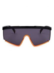 Levi's Okulary przeciwsłoneczne unisex w kolorze czarno-pomarańczowo-szarym rozmiar: onesize. Czarne okulary przeciwsłoneczne Levi's®, bez wzorów, z tworzywa sztucznego. Za 166.49 zł.