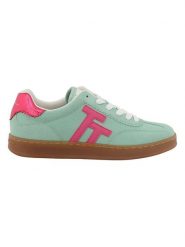 Tom Tailor Sneakersy w kolorze turkusowo-różowym rozmiar: 37. Różowe trampki Tom Tailor, bez wzorów, bez zapięcia. Za 170.47 zł.