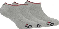 Skarpetki Fila 3-pak Bamboo Invisible Color 35-38. Szare skarpety 661, bez wzorów, z elastanu. Za 112.99 zł.