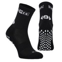 Skarpety antypoślizgowe unisex KEEZA PRO. Czarne skarpety KEEZA, bez wzorów. Za 36.99 zł.