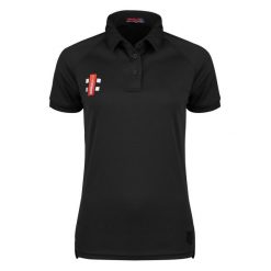 Damska koszulka polo Gray-Nicolls Matrix V2. Czarne koszulki polo GRAY-NICOLLS, xl, bez wzorów, z materiału, bez kołnierzyka, bez ramiączek. Za 150.50 zł.