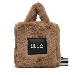 Torebka Liu Jo. Brązowe torebki klasyczne Liu Jo, bez wzorów, bez dodatków. Za 449.99 zł.