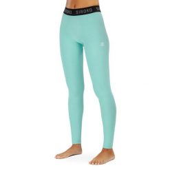 Legginsy termoaktywne do sportów zimowych damskie SIROKO Blink. Niebieskie bielizna sportowa SIROKO, bez wzorów. W wyprzedaży za 127.00 zł.