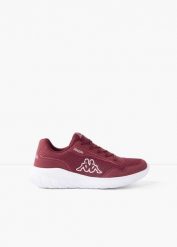 Sneakersy Kappa na lekkiej podeszwie. Czerwone obuwie sportowe bonprix, bez zapięcia. Za 189.99 zł.