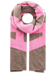 Zwillingsherz Kaszmirowy szal "Amour" w kolorze beżowo-różowym rozmiar: onesize. Brązowe szaliki Zwillingsherz, bez wzorów, z kaszmiru. Za 483.17 zł.