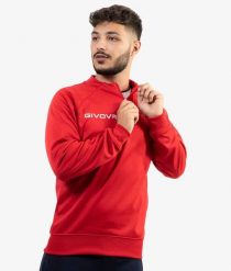 Bluza z zamkiem 1/2 Givova 500. Czerwone bluzy Givova, xl, bez wzorów, z materiału, bez kaptura. Za 87.47 zł.