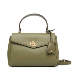 Torebka LAUREN RALPH LAUREN. Zielone torebki klasyczne Lauren Ralph Lauren, bez wzorów, bez dodatków. Za 1,799.00 zł.