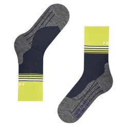Skarpetki damskie Falke RU4 Endurance Cool. Niebieskie skarpety Falke, bez wzorów, z elastanu. Za 104.00 zł.