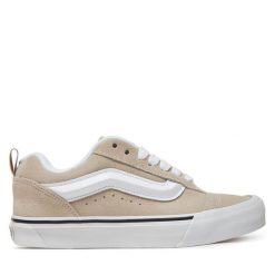 Tenisówki Vans. Brązowe trampki Vans, bez wzorów, bez zapięcia. Za 249.99 zł.