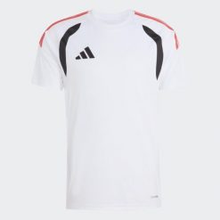 Koszulka piłkarska ADIDAS Tiro 26 treningowa. Bluzki Adidas, s, bez wzorów, sportowe, bez kołnierzyka, bez ramiączek. Za 119.99 zł.