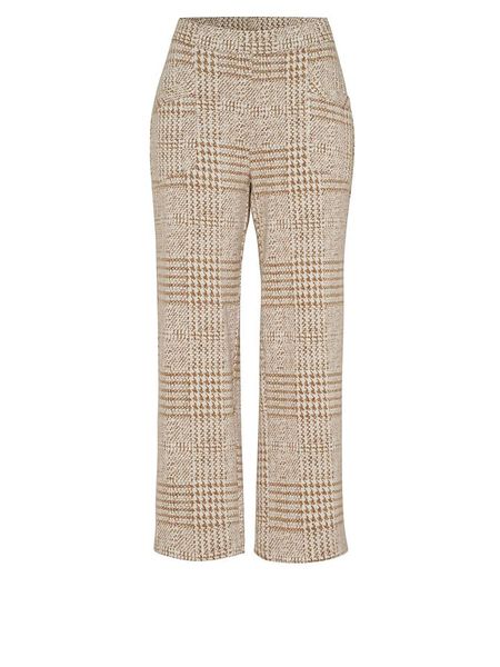 Rosner Spodnie "Sue" w kolorze beżowym rozmiar: 42. Brązowe spodnie materiałowe Rosner, bez wzorów, z materiału. Za 144.24 zł.