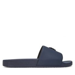 Klapki HUGO. Niebieskie kardigany Hugo, m, bez wzorów. Za 251.99 zł.