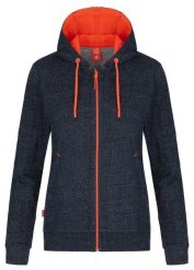 Damska bluza Loap Edita niebieska. Brązowe bluzy ÀLG, s, bez wzorów, z bawełny, z kapturem. Za 200.99 zł.