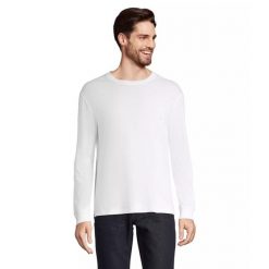 Bluza Sol's Pioneer. Białe bluzy SOL'S, s, bez wzorów, z bawełny, bez kaptura. Za 59.75 zł.