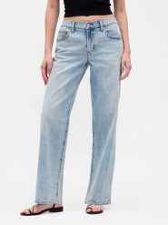 GAP Dżinsy - Comfort fit - w kolorze błękitnym rozmiar: W33. Niebieskie jeansy GAP, bez wzorów. Za 163.26 zł.