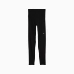 Legginsy treningowe damskie Puma SHAPELUXE HW 7/8 52746301. Czarne legginsy Puma, l, bez wzorów, na fitness i siłownię. Za 234.76 zł.