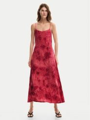 Desigual Sukienka letnia Madison 26SWVK01 Czerwony Regular Fit. Czerwone sukienki Desigual, na lato, xs, bez wzorów, z syntetyku, bez kołnierzyka, bez ramiączek. Za 639.99 zł.