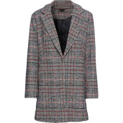Płaszcz w kratę bonprix czarno-biało-czerwony w kratę. Płaszcze bonprix. Za 159.99 zł.