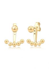 Elli Elli Kolczyki Ear Jacket Kugeln Trend 925 Sterling Silber 1 ct Damski. Kolczyki Elli, srebrne. Za 193.99 zł.