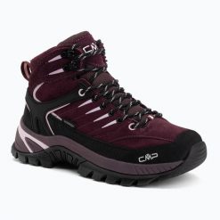Buty trekkingowe damskie CMP Rigel 2.0 Mid Waterproof. Czerwone trekkingi CMP, ze skóry, przed kolano, trekkingowe. Za 436.13 zł.