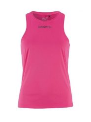 Craft Top sportowy "Core Essence" w kolorze różowym rozmiar: M. Różowe koszulki sportowe Craft, bez wzorów, z materiału, bez ramiączek, outdoorowe. Za 75.34 zł.
