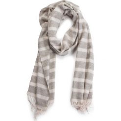Szal WEEKEND MAXMARA - Paglia 55410392600 Stole Light Grey 009. Szare szaliki WEEKEND MaxMara, bez wzorów, z kaszmiru. W wyprzedaży za 399.00 zł.
