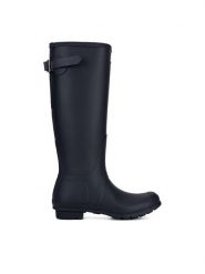 Hunter Kalosze WFT1001RMA Granatowy. Niebieskie kalosze Hunter, bez wzorów, z kauczuku. Za 419.99 zł.