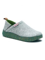 Comfortfusse Kapcie w kolorze miętowym rozmiar: 38. Zielone obuwie domowe Comfortfüße, bez wzorów, z materiału, bez zapięcia. Za 210.81 zł.