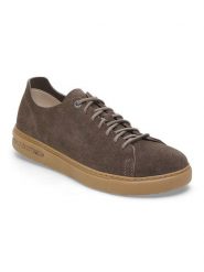 Birkenstock Skórzane sneakersy "Bend Low Decon" w kolorze brązowym rozmiar: 39. Brązowe trampki Birkenstock, bez wzorów, z nubiku, bez zapięcia. Za 673.64 zł.