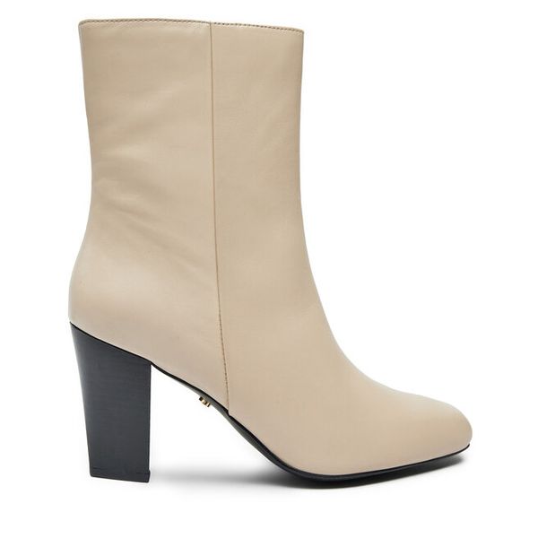 Botki GINO ROSSI. Botki Gino Rossi, bez wzorów, bez obcasa, na słupku, bez zapięcia. Za 379.99 zł.