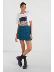 Rich & Royal Spódnica w kolorze niebieskim rozmiar: 38. Niebieskie spódnice Rich & Royal, bez wzorów, mini. Za 250.45 zł.