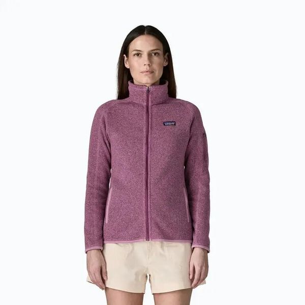 PATAGONIA Bluza damska W's Better Sweater Jkt light violet-S. Niebieskie bluzy Patagonia, s, bez wzorów, z dzianiny, bez kaptura. Za 656.35 zł.