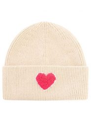 Zwillingsherz Czapka "Heart" w kolorze beżowym rozmiar: onesize. Brązowe czapki Zwillingsherz, bez wzorów, z materiału. Za 134.95 zł.