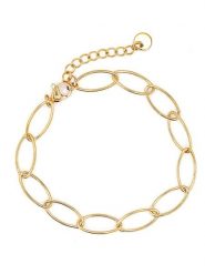 MOODE Bransoletka "Lilia" rozmiar: onesize. Żółte bransoletki MOODE, ze stali. Za 39.99 zł.