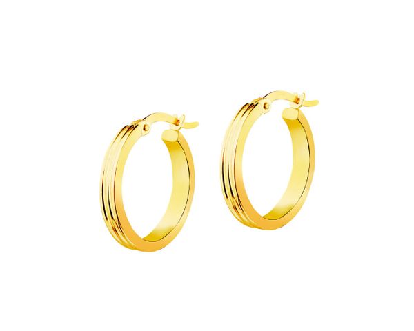 Złote kolczyki. Żółte kolczyki Apart, złote. Za 1,699.00 zł.