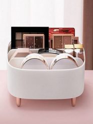 Violeta Home Organizer w kolorze białym na przybory do makijażu - 13 x 13 x 25 cm rozmiar: onesize. Zestawy Violeta Home. Za 50.95 zł.