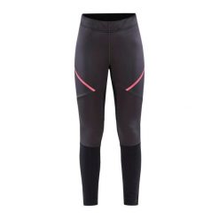 Legginsy damskie Craft Core Glide Wind. Czarne legginsy Craft, bez wzorów. W wyprzedaży za 279.00 zł.
