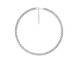 Bransoletka łańcuch Cube posrebrzana. Bransoletki Lilou, posrebrzane. Za 129.00 zł.