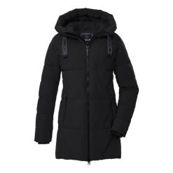 Parka damska z kapturem Killtec GW 30. Czarne parki GIGA DX, m, z dzianiny, z kapturem. Za 572.00 zł.
