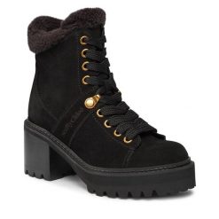 Botki See By Chloé. Czarne botki See By Chloé, bez wzorów, bez obcasa, na słupku, bez zapięcia. Za 2,849.00 zł.