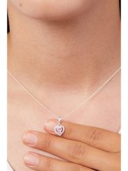 Lodie Silver Srebrny naszyjnik z zawieszką - dł. 42 cm rozmiar: onesize. Szare naszyjniki Lodie Silver, z cyrkonią, srebrne. Za 65.99 zł.